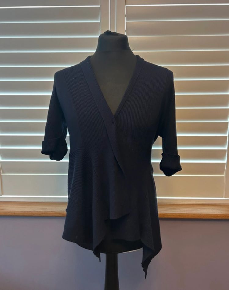 85Th & Madison Black Cardigan Sweater
