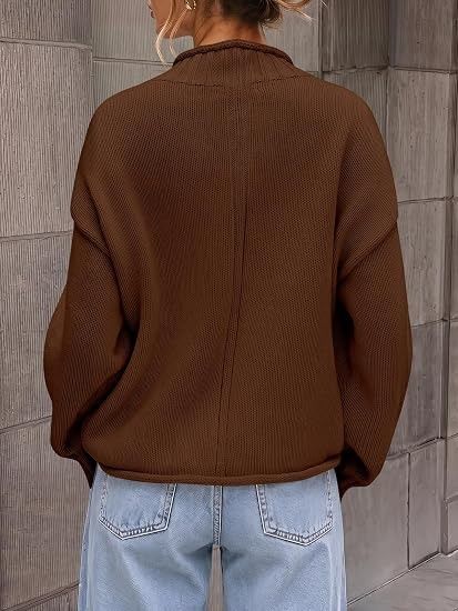 Brown Knitted Sweater image 3
