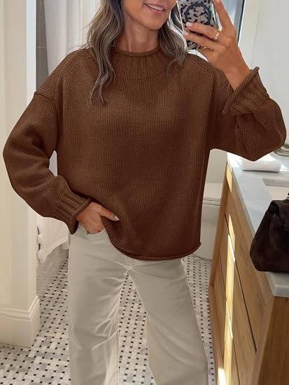 Brown Knitted Sweater image 2