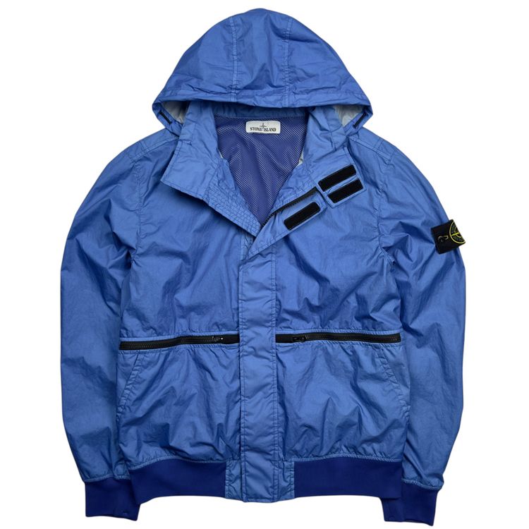 S/S 19 Stone Island Membrana 3L TC Jacket - Blue