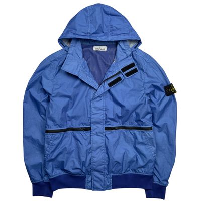 S/S 19 Stone Island Membrana 3L TC Jacket - Blue