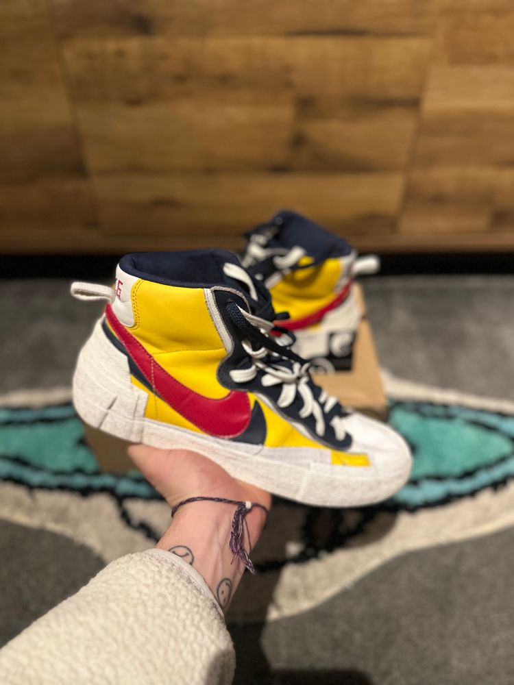 Nike Blazer Mid “Sacai Snow Beach ” U.K. 9.5