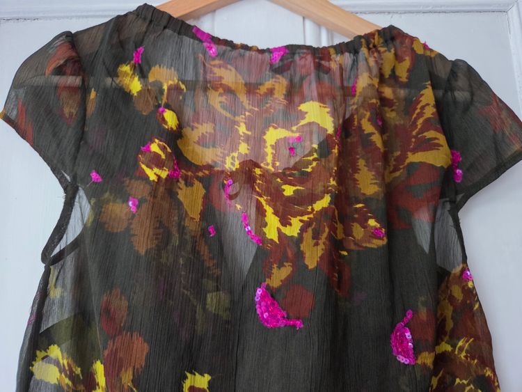 Floral Sheer Blouse 6