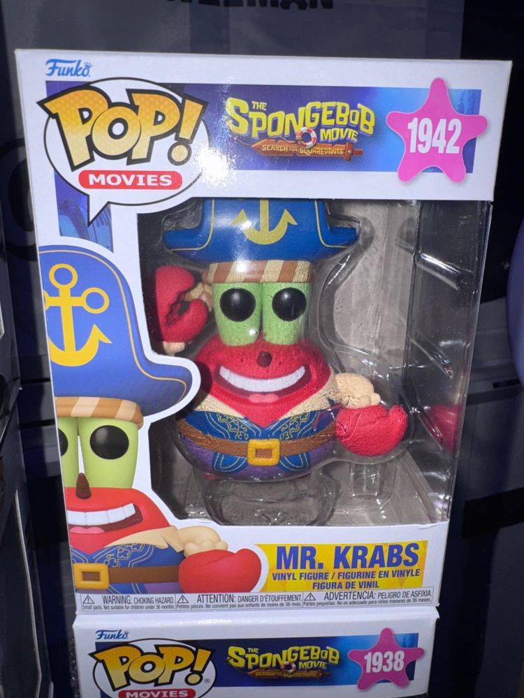 Funko Pop! Movies Mr. Krabs Vinyl Figure image 1