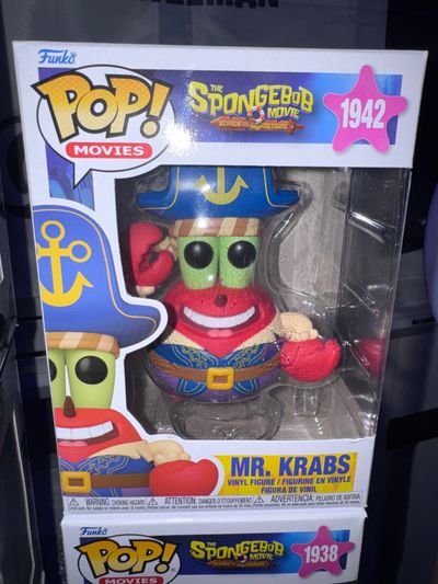 Funko Pop! Movies Mr. Krabs Vinyl Figure
