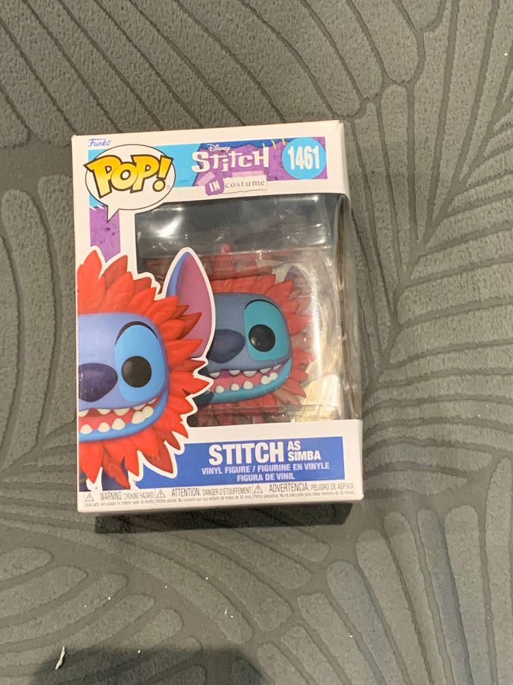 Funko Pop! Stitch As Simba Vinyl Figure