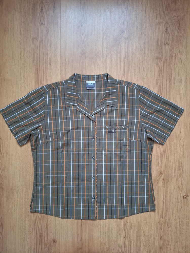Jack Wolfskin Jack Wolfskin Women'S Short Sleeve Plaid Shirt product image
