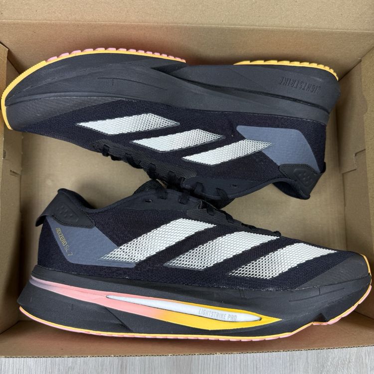 Adidas Adizero SL2 Size UK 6.5 Black White Running Women's Trainers IF6761 image 1