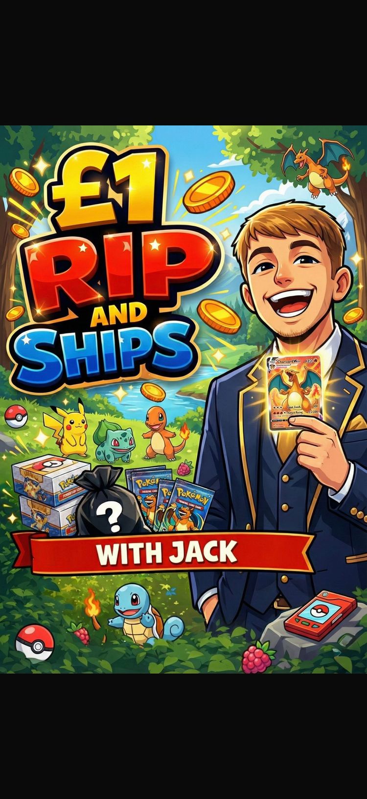 Pack/s shown on screen 