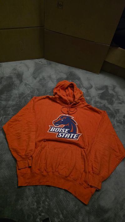 Orange Boise State Hoodie