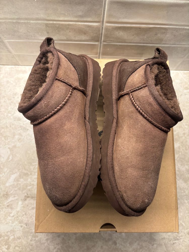 Ugg ultra mini brown brązowe czekoladowe  3