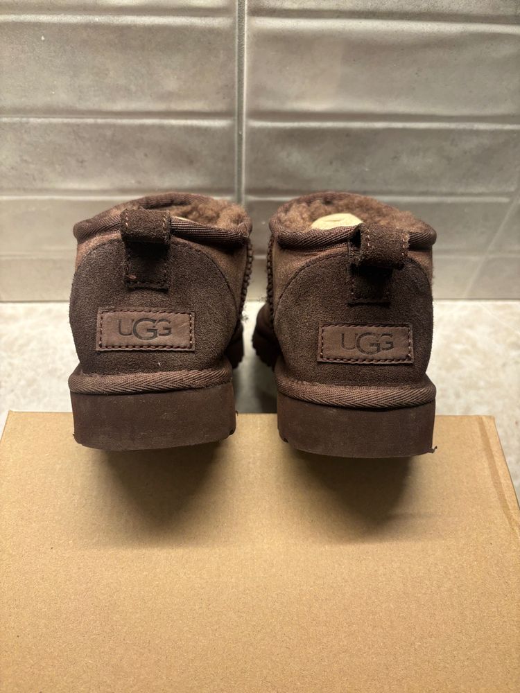 Ugg ultra mini brown brązowe czekoladowe  4