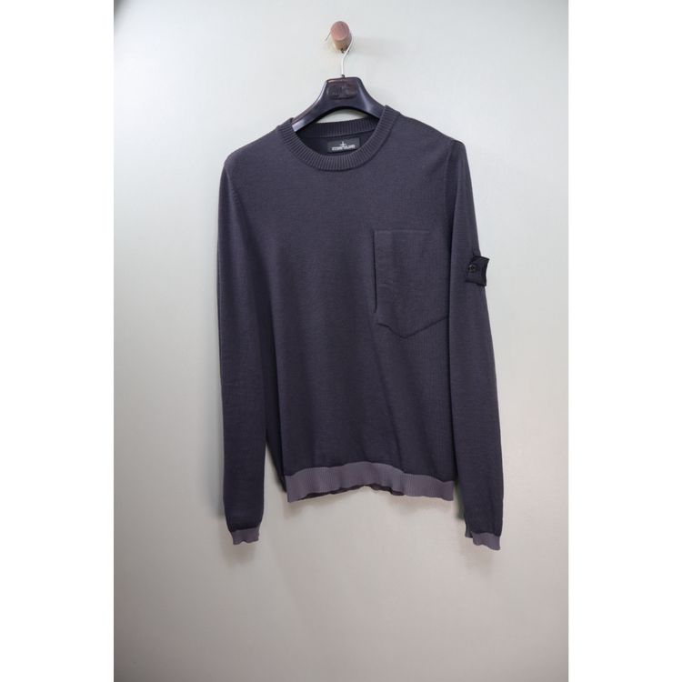 Stone Island Charcoal Grey Shadow Project Knit Jumper