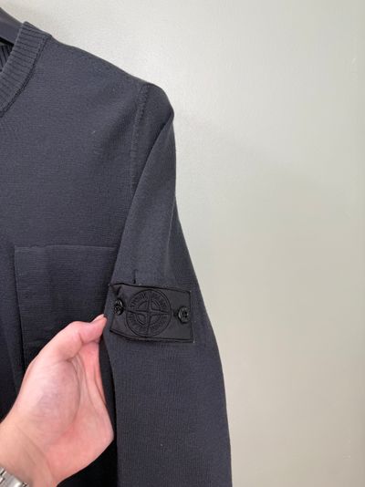 Stone Island Charcoal Grey Shadow Project Knit Jumper 2