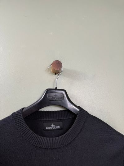 Stone Island Charcoal Grey Shadow Project Knit Jumper 5