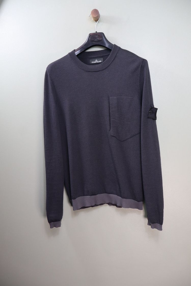 Stone Island Charcoal Grey Shadow Project Knit Jumper 4
