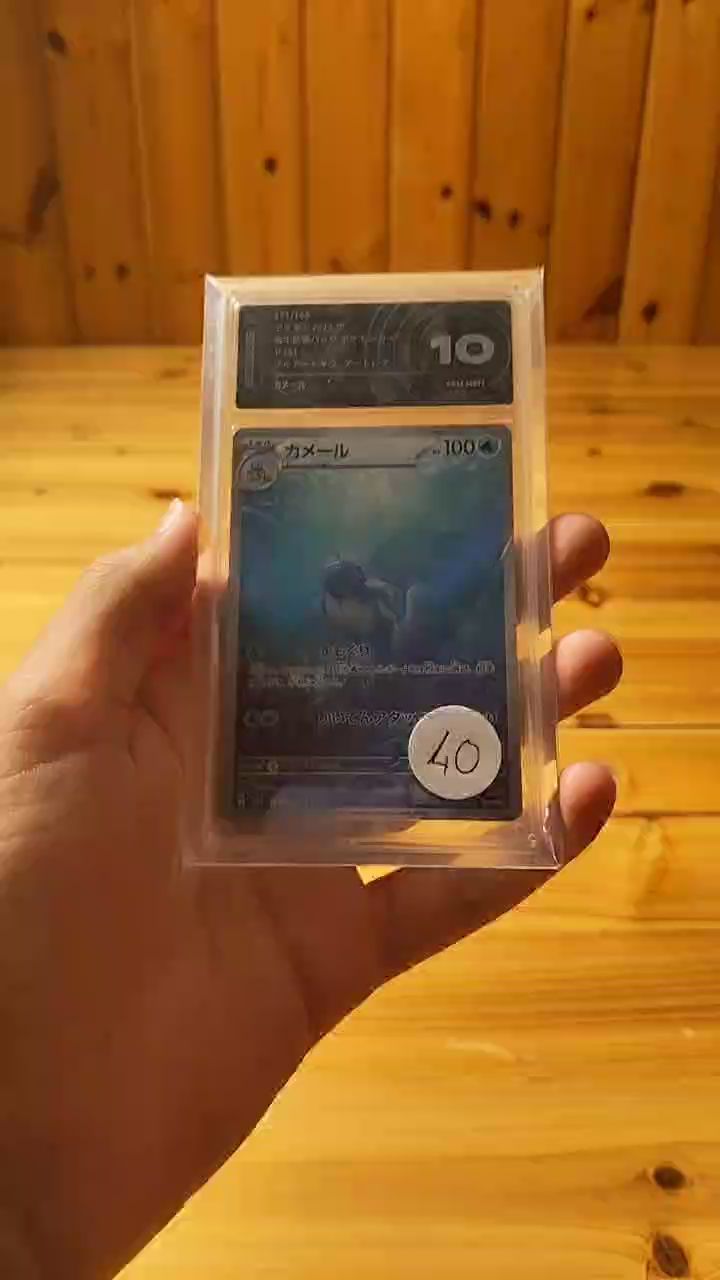 Pokemon Wartortle Ai grading 10 image 1