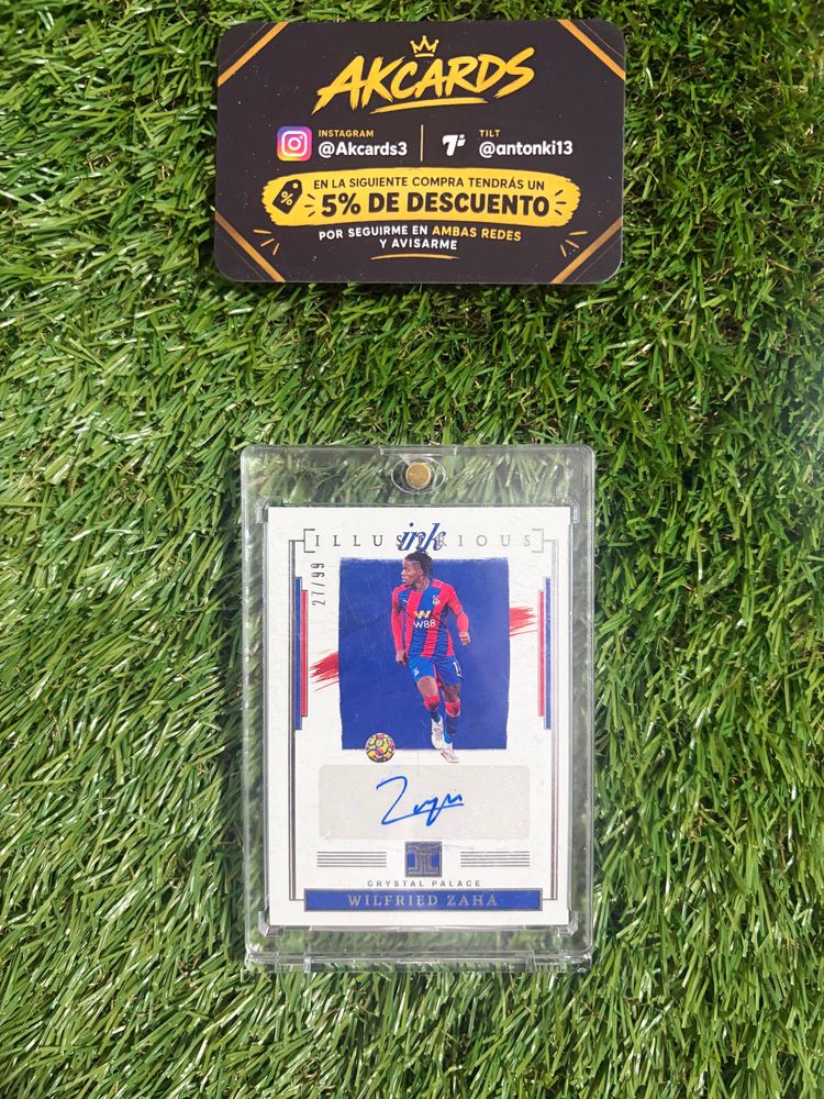Immagine di Wilfried Zaha Football Trading Card 1