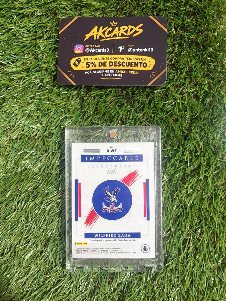 Immagine di Wilfried Zaha Football Trading Card 2