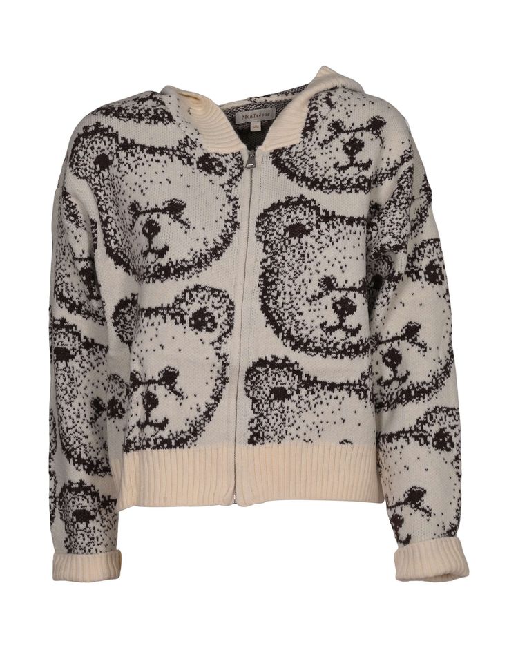 Mon Trésor Womens Hoodie Sweater W4268 image 1