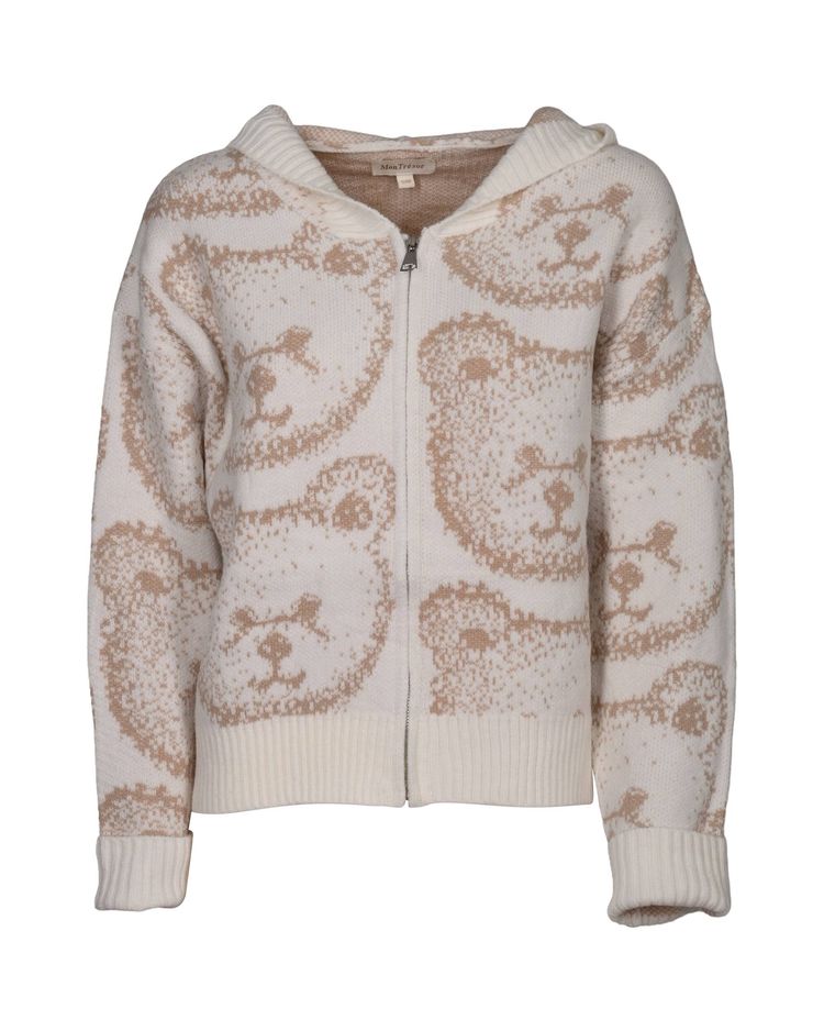 Mon Trésor Womens Hoodie Sweater W4268 image 4