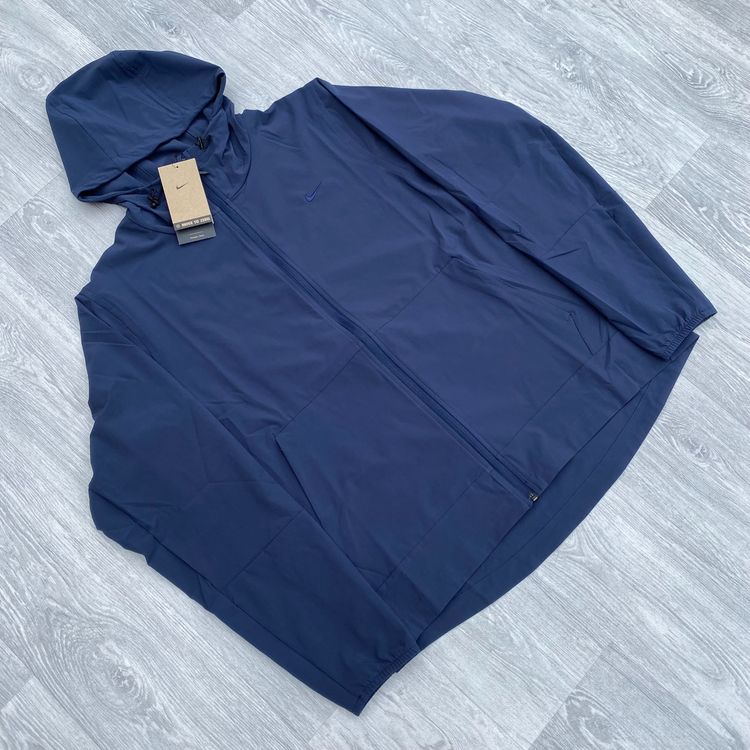 Nike Repel Unlimited Woven Zip Windbreaker Running Jacket - Navy [FB7551-451]