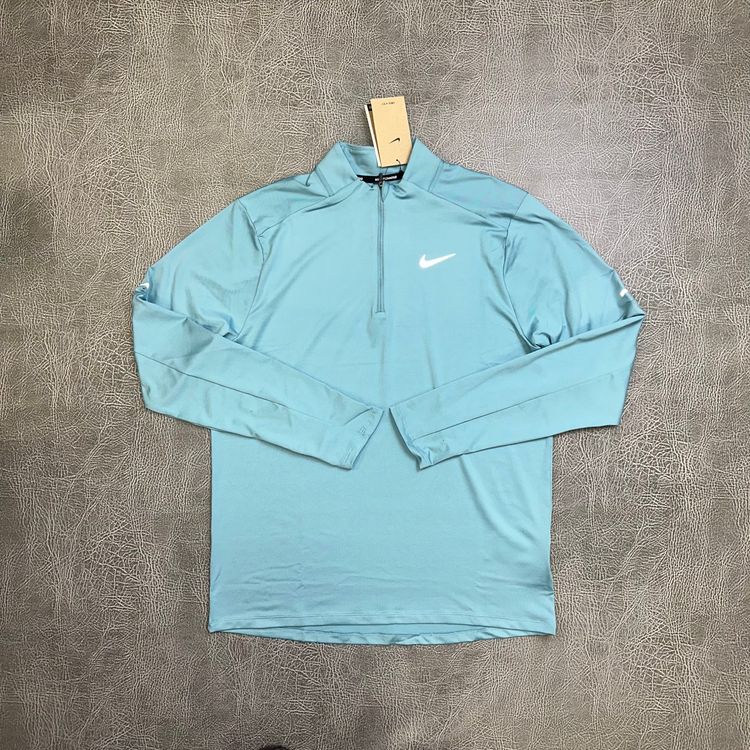 Nike Half Zip Denim Turquoise 1