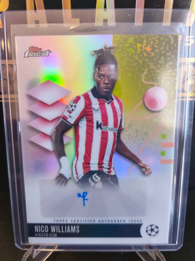 Nico Williams Athletic Club autograph finest