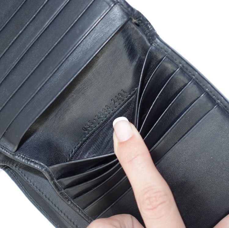 Gucci Black Monogram Wallet 3