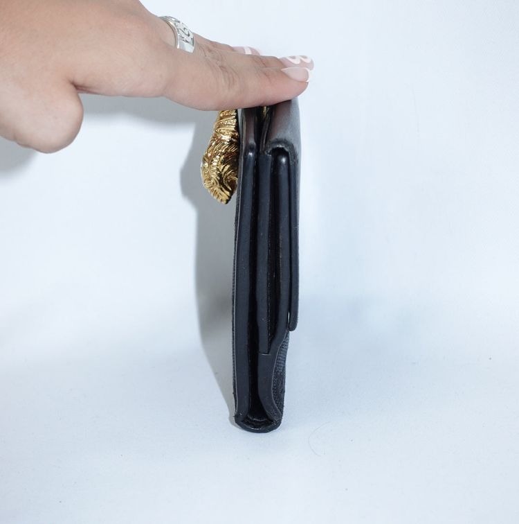 Gucci Black Monogram Wallet 6