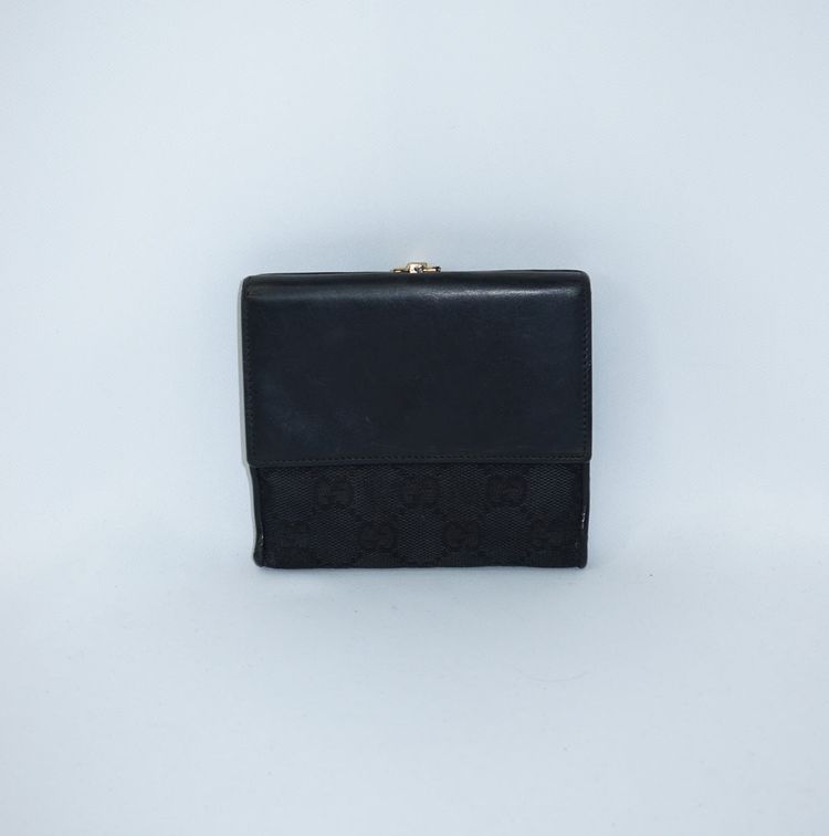 Gucci Black Monogram Wallet 5
