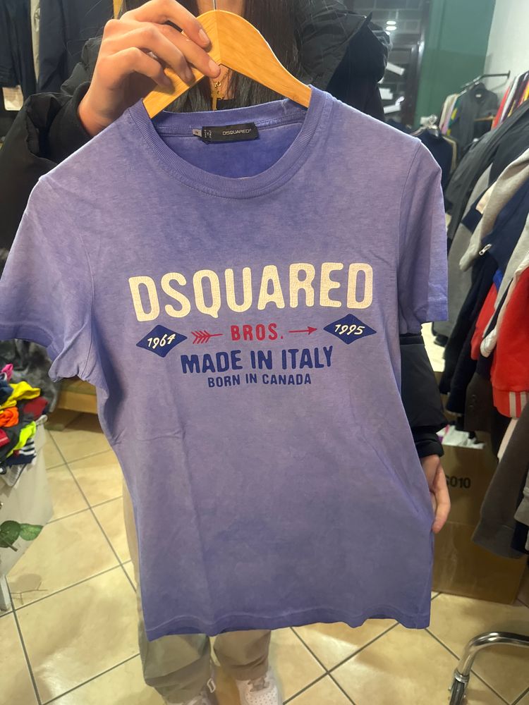 Dsquared2 DSQUARED2 purple printed t-shirt product image