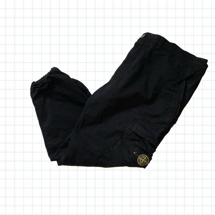 Stone Island Vintage Stone Island Cargo Trousers In Black product image