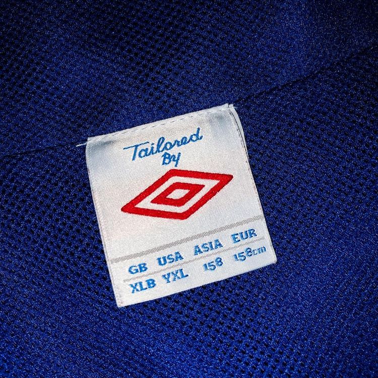 * VINTAGE BLUE UMBRO JACKET * imagen 3