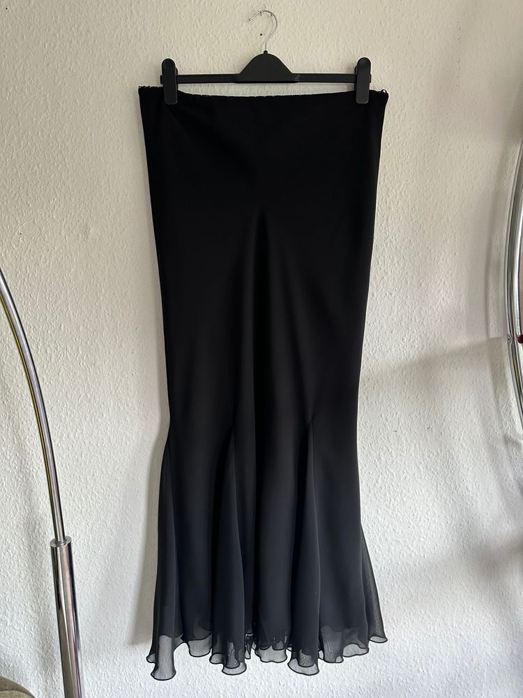 Black Flared Skirt