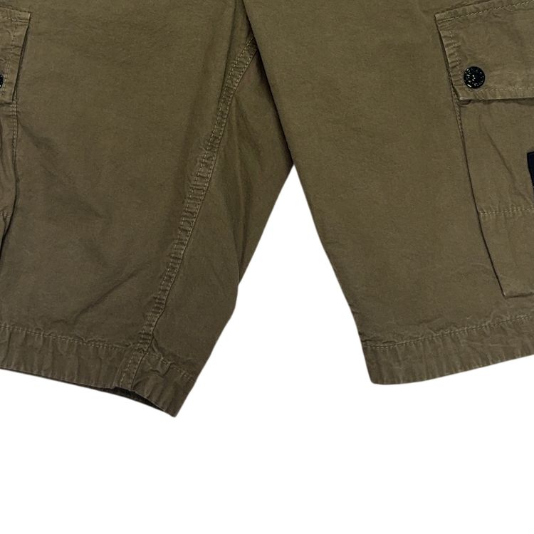 Stone Island Cargo Green Shorts image 4