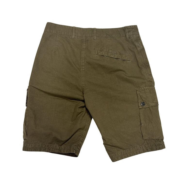 Stone Island Cargo Green Shorts image 5