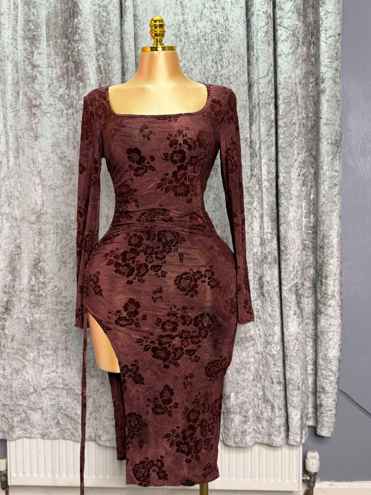 Immagine di Cider Women'S Floral Long Sleeve Dress 2