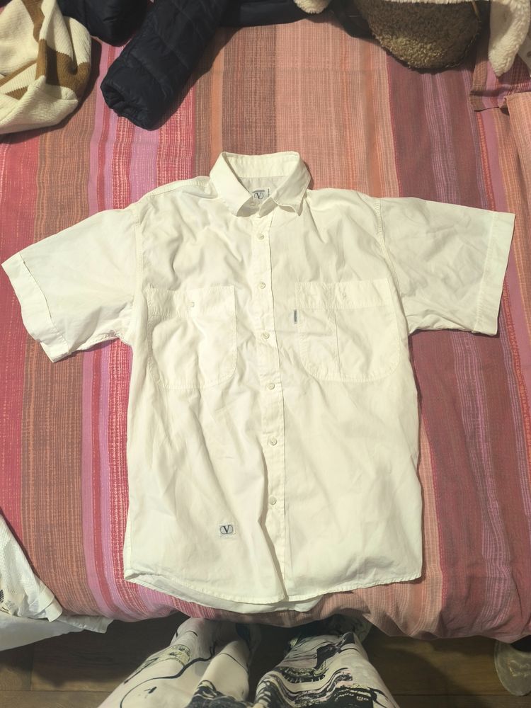 Other white short sleeve button-up shirt product image