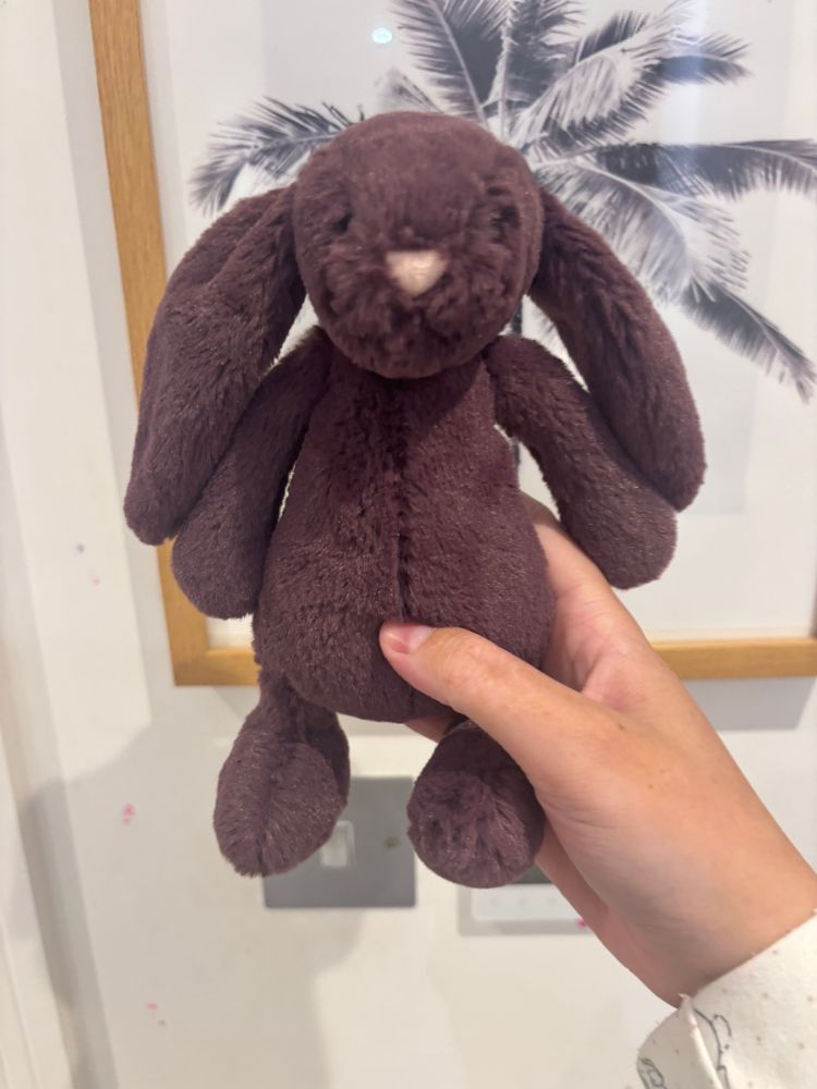 Jellycat plum Plush Bunny Toy small