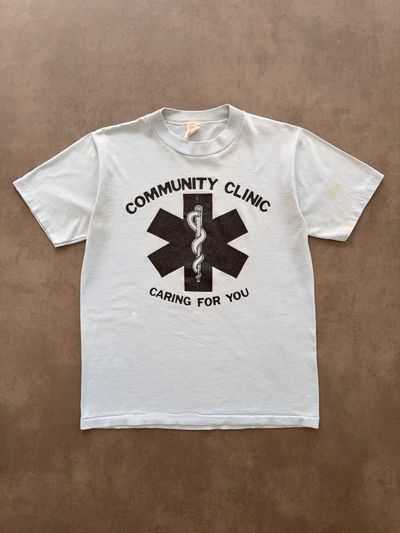 1970s Community Clinic tee (M)