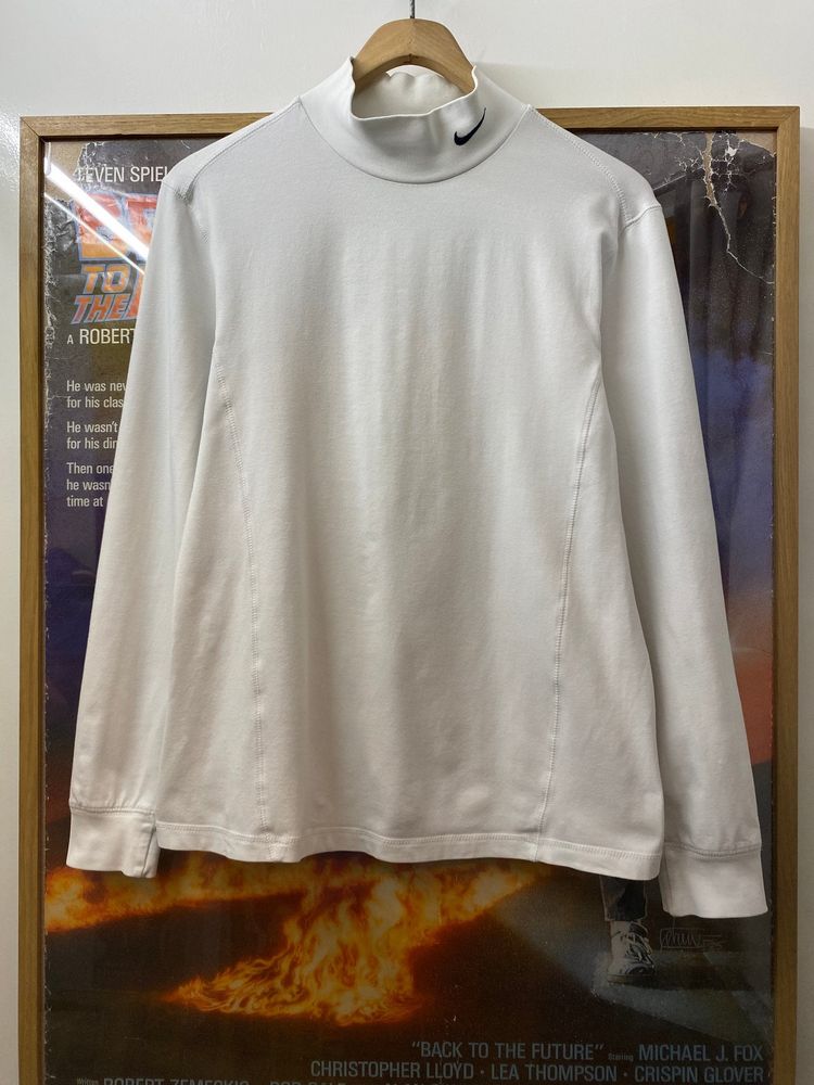 Immagine di 2000s Nike Solo Swoosh Raised Neck Long Sleeve Tee 1