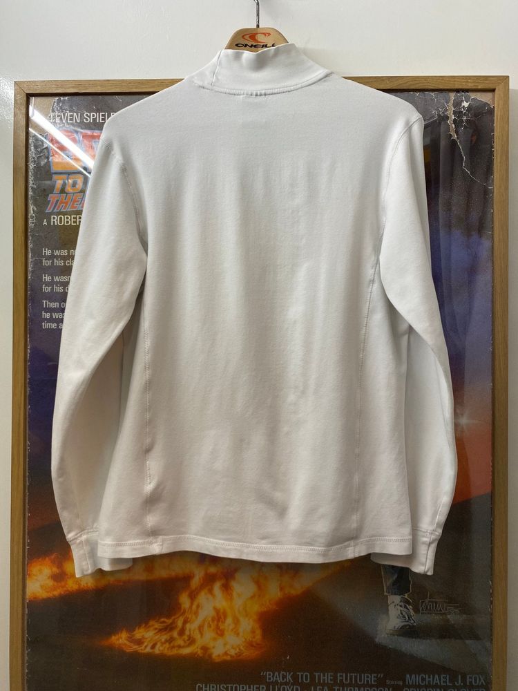 2000s Nike Solo Swoosh Raised Neck Long Sleeve Tee imagen 2