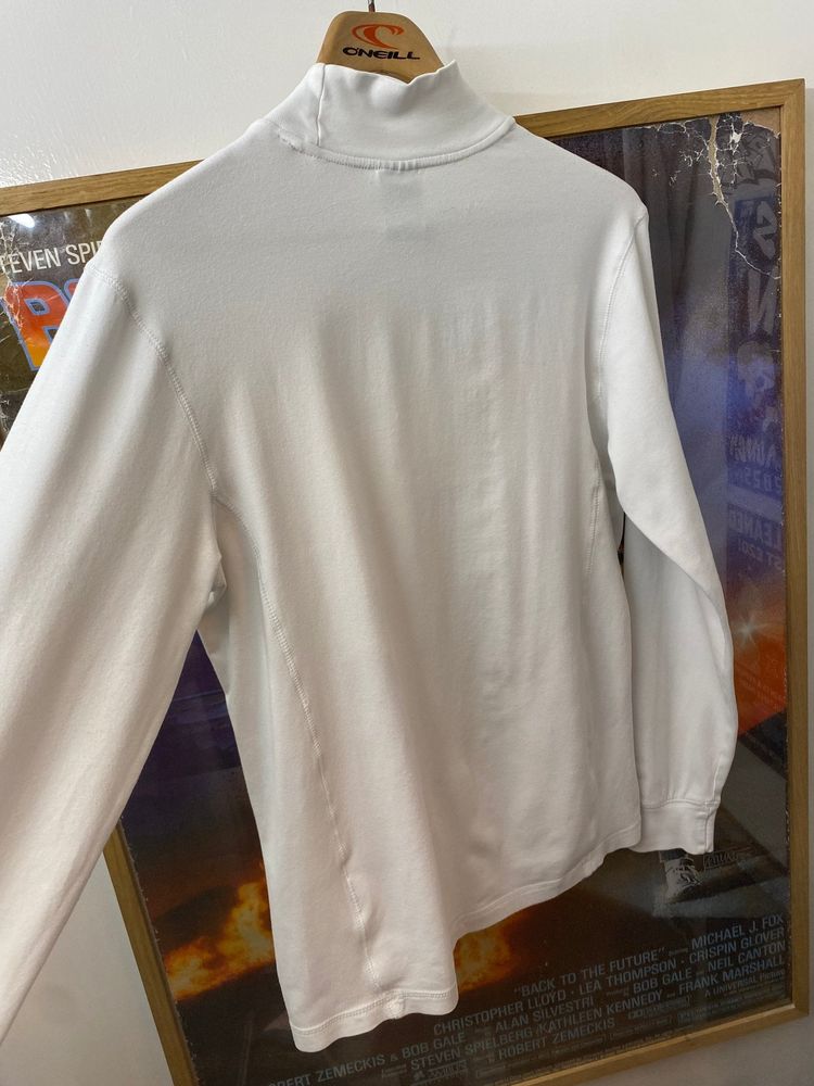 2000s Nike Solo Swoosh Raised Neck Long Sleeve Tee imagen 4