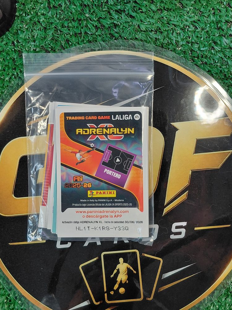 Lote 25 cartas  laliga  2