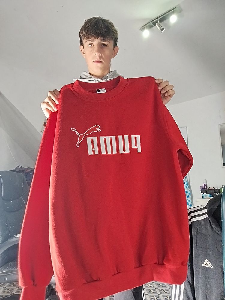 Puma Red Sweatshirt talla XL 