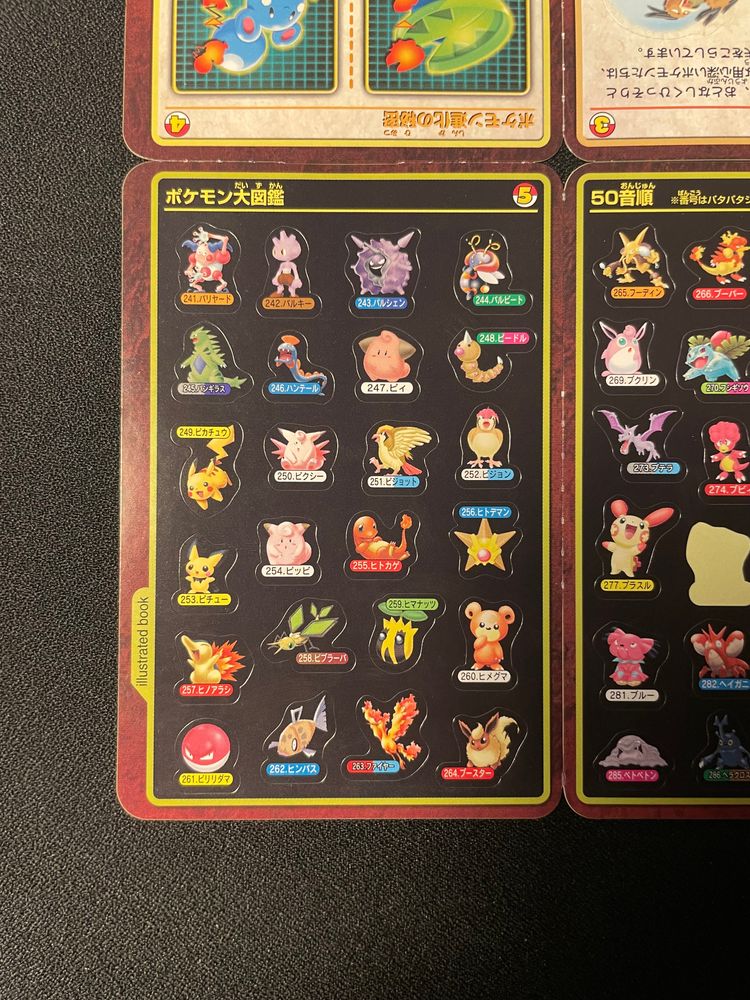 Immagine di 2004 Pocket Monsters PataPata Sealdass Vol.6 Pikachu Minum Plusle Others Fully Intact 7