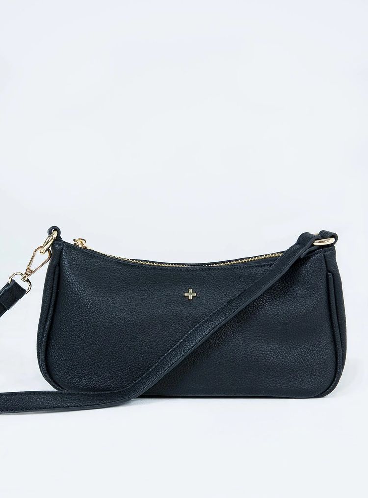 Black Shoulder Bag obraz 3