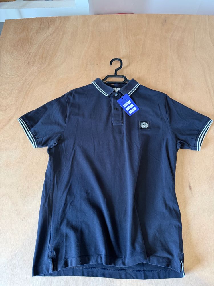 Stone Island Black Polo Shirt 1570 XL