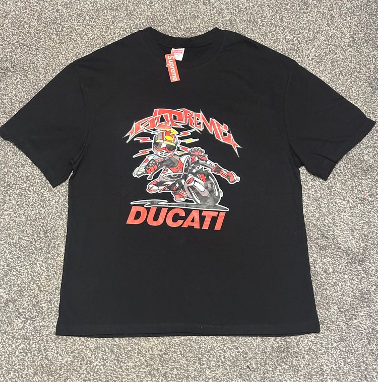 Supreme Ducati Black T-Shirt